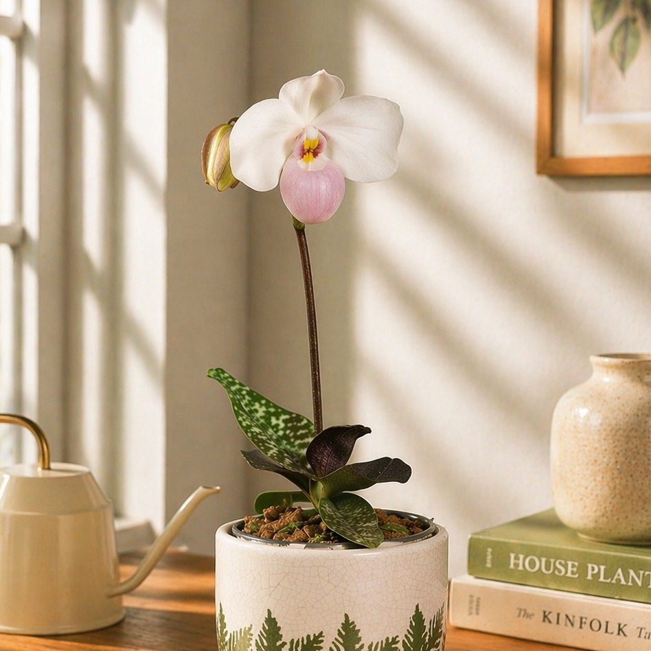 Paphiopedilum Orchid | Delenatii