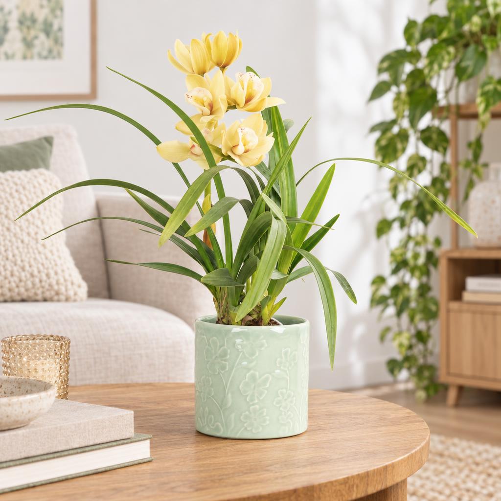 Cymbidium Orchid | Buttercup