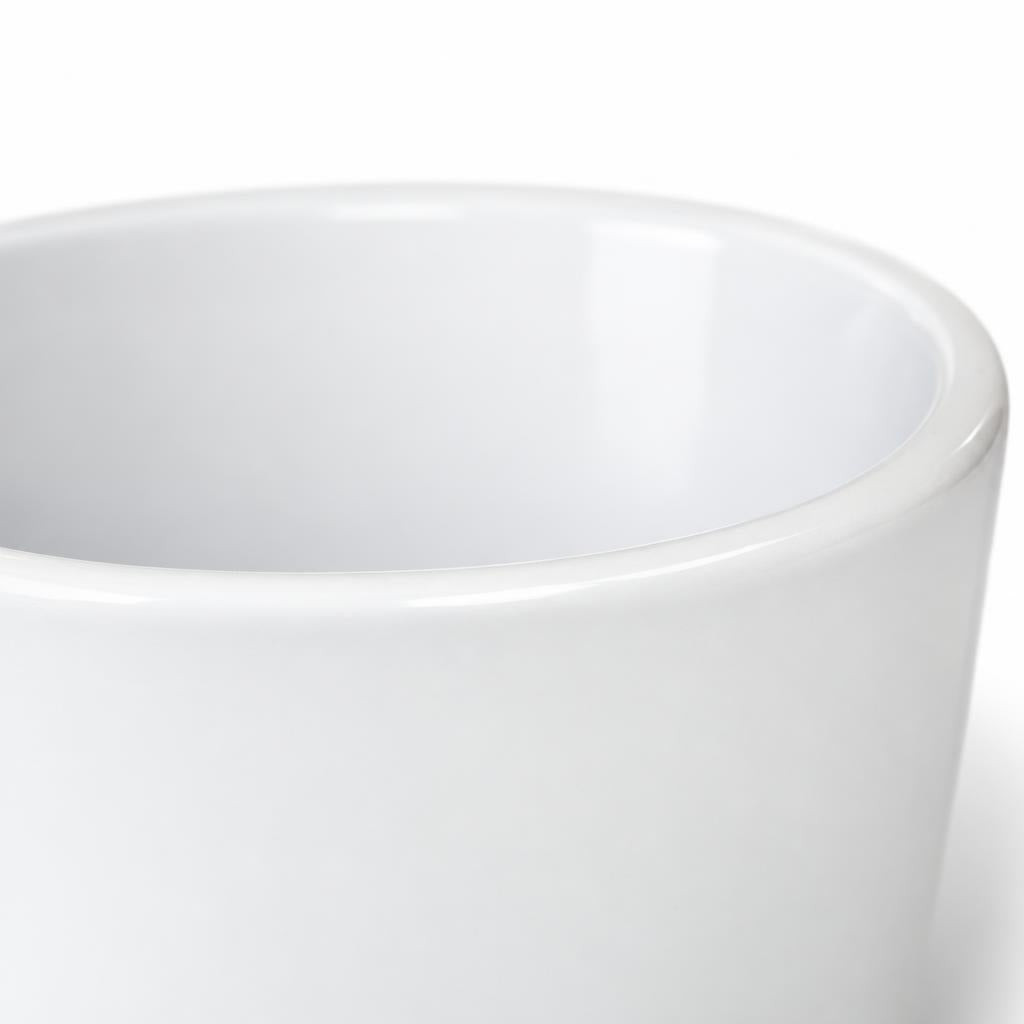 Happy Birthday Pot | White | Decorative Orchid Plant Pot