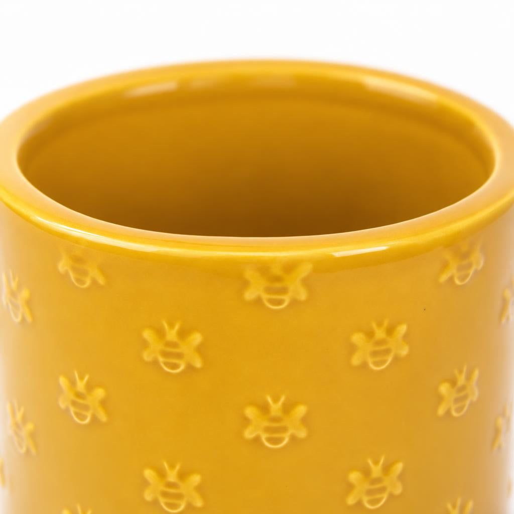 Arley Bee pot in yellow/orange