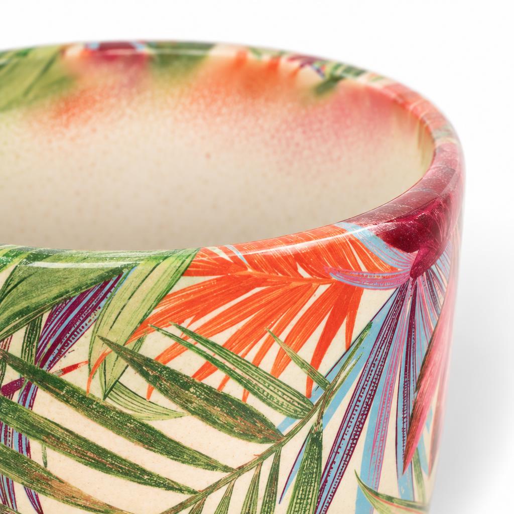 Tropical Fuchsia Monza pot cover