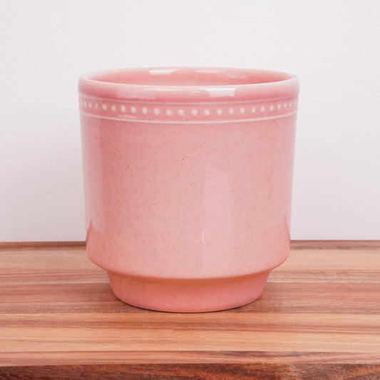 Pink Ceramic Orchid Plant Pot Delivery UK