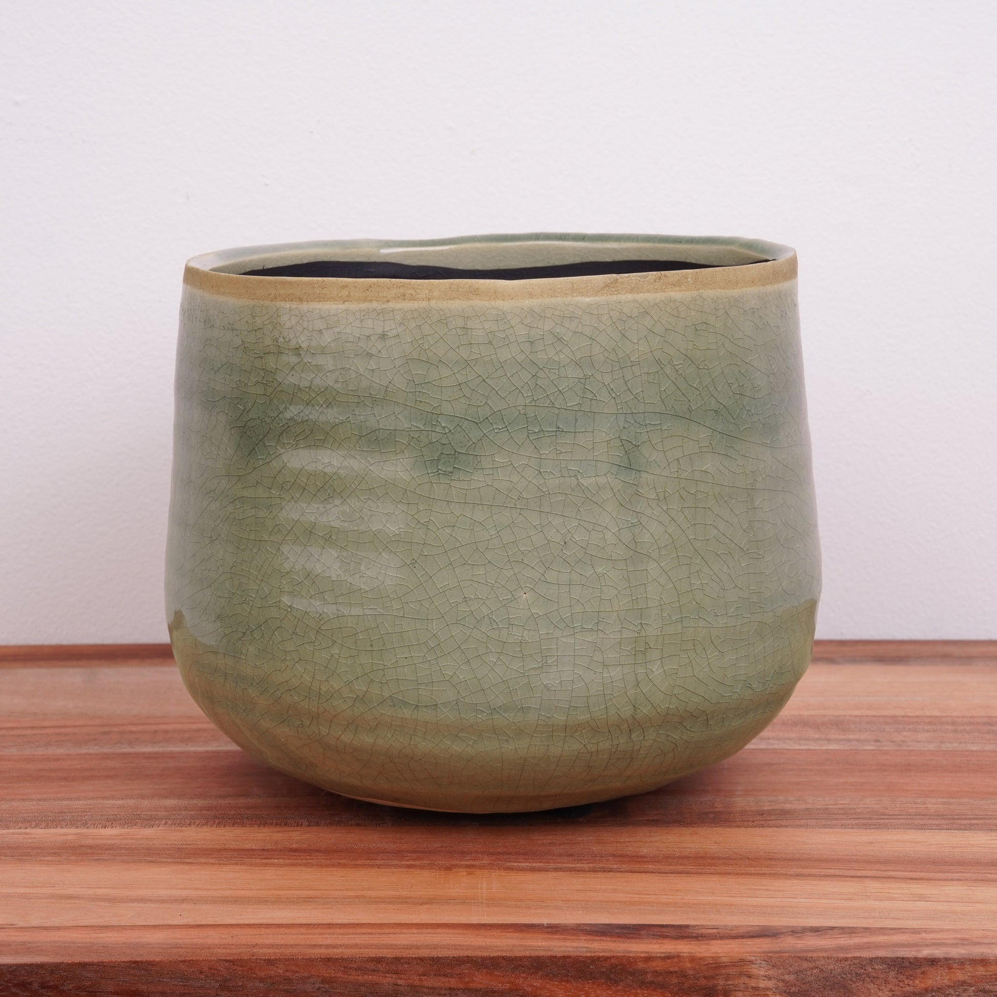 Mint Ceramic Orchid Plant Pot Delivery UK