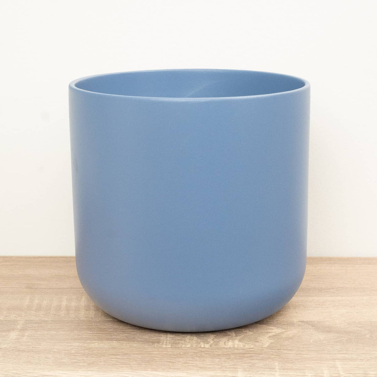 One Lisbon ceramic plant pot in Powder Blue