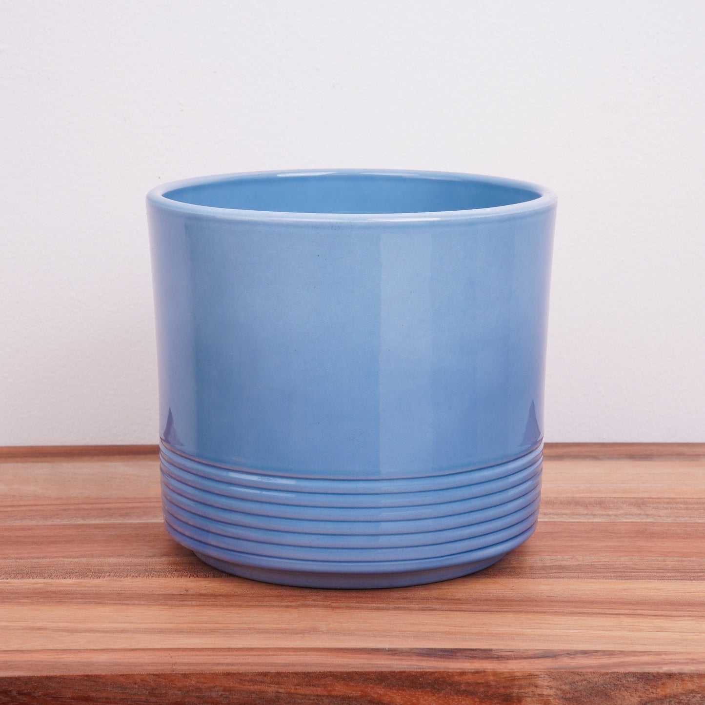 Blue Gloss Ceramic Plant Pot Delivery UK