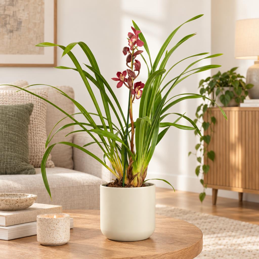 Cymbidium 'Gilly' potted orchid