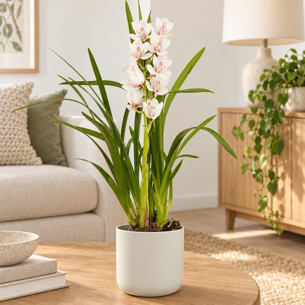 Cymbidium Orchid | Ivory