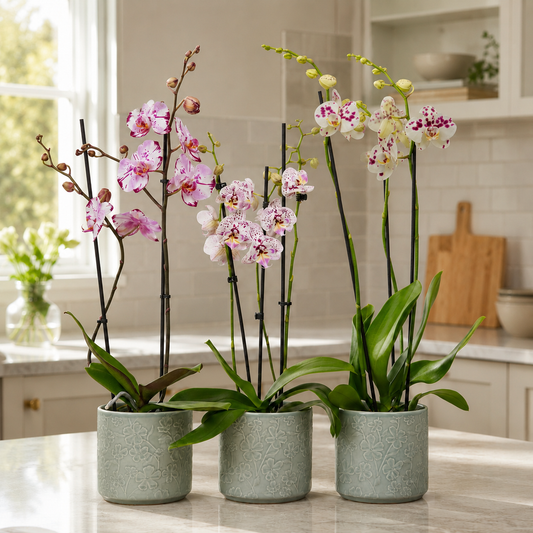 Phalaenopsis Orchid Mystery Box | Spots & Splashes Edition | Orchid Gift Set